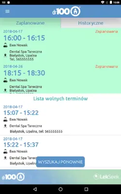 dr100 Pacjent android App screenshot 10