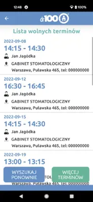 dr100 Pacjent android App screenshot 15