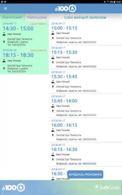 dr100 Pacjent android App screenshot 4